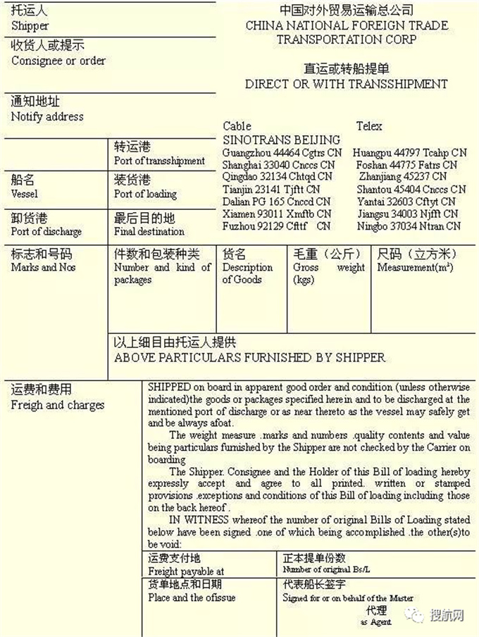 关于提单知识的全方位解读-丰年国际物流